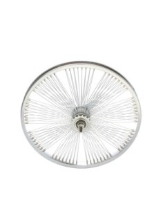 20 Fan Steel Coaster Wheel 144 Spoke 14g UCP 3/8 Axle...